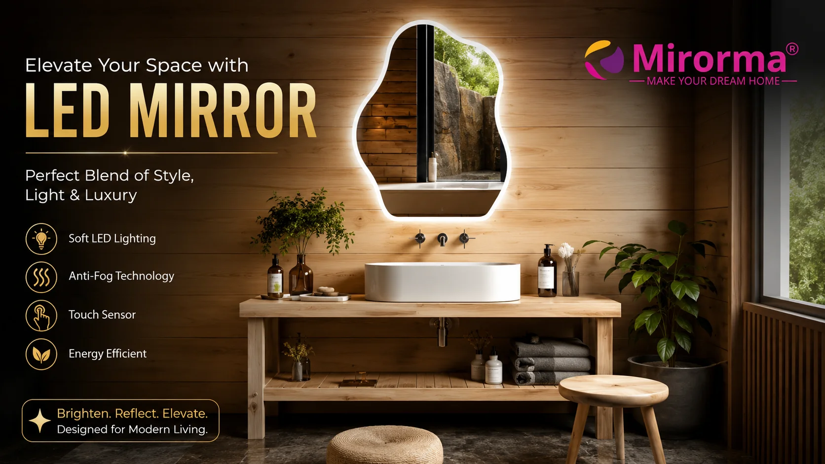 Modern LED Mirror Designs for Stylish Homes